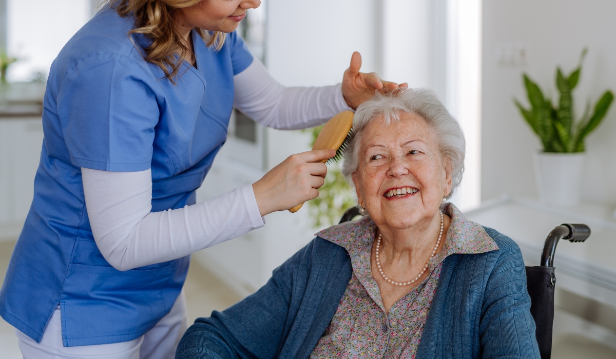 The Philosophy of Lamset Hayah Illustration showing the philosophy of Lamset Hayah focused on elderly care with compassion, dignity, and holistic support