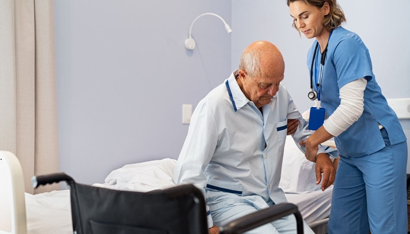 Elderly residents enjoying warm care and companionship at Lamset Haya Elderly Care home in Egypt